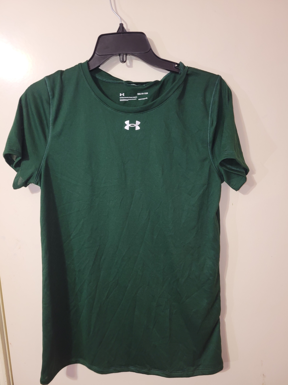 Under Armour Women's Dark Green Short Sleeve Performance Tee